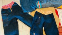 Upcycling - Coole Kinderhosen aus alten Jeans nähen