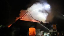 Feuer zerstört Wohnanlage in Klein Rönnau