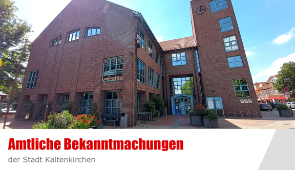 Amtliche Bekanntmachungen in Kaltenkirchen