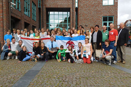 Begrüßung der 25. deutsch-polnischen Jugendbegegnung