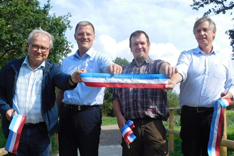 Verlängerung des Krückau-Wanderweges eröffnet