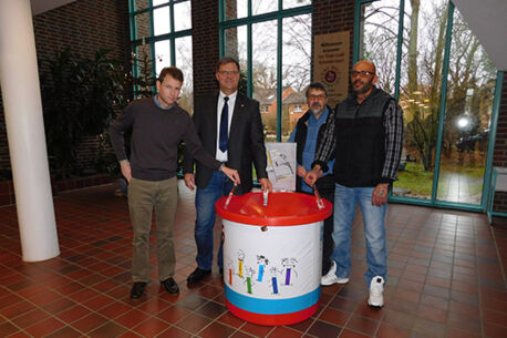 Aufstellung eines Spendentrichters zur Finanzierung