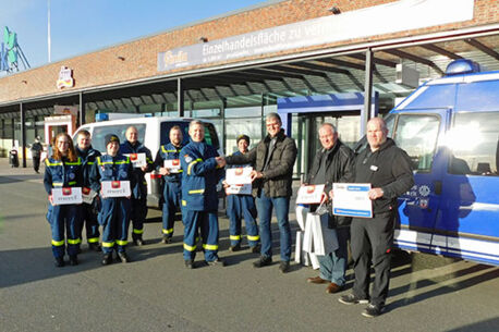 Dank an THW für Unterstützung der mobile Impfteams 