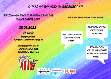 Queerer Filmabend für Jugendliche und junge Erwachsene