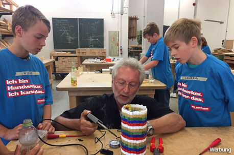 Kreativ-Werkstatt: Kinder entdecken das Handwerk