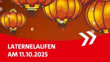 Laternenumzug mit Lagerfeuer