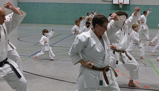 Neue Anfängerkurse der Karate Abteilung 