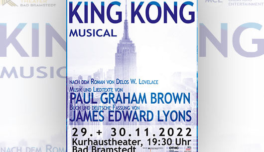 „King Kong - Das Musical“ mit Elisabeth Hübert in Bad Bramstedt