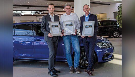 Hohe Auszeichnung vom Volkswagen Service