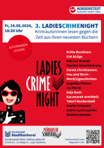 3. Ladies Crime Night in der Hauptbücherei Norderstedt-Mitte