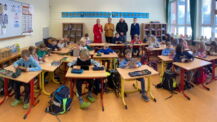 30 iPads von der Sparkasse Südholstein für die Grundschule Warderfelde