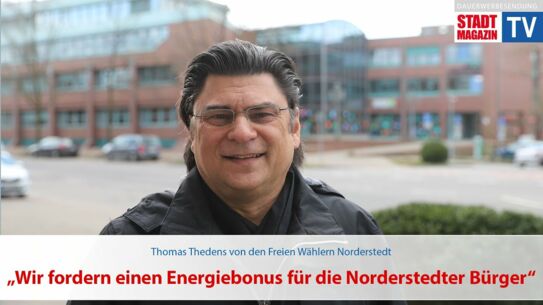 „Wir fordern einen Energiebonus für die Norderstedter Bürger“