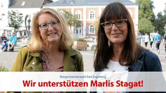 [Wahlwerbung] Wir unterstützen Marlis Stagat!