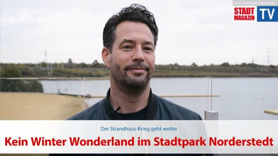 Kein Winter Wonderland im Stadtpark Norderstedt 