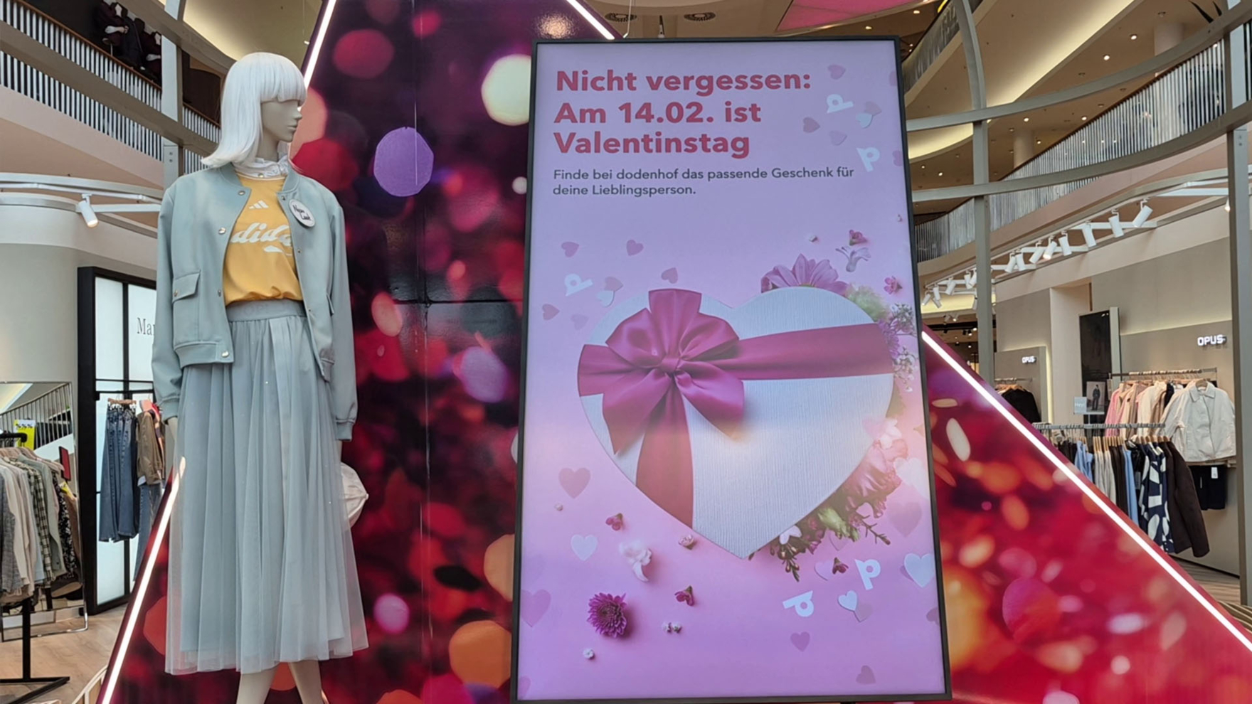 Valentinstagswelt bei dodenhof in Kaltenkirchen