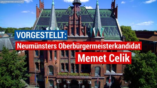 Neumünsters Oberbürgermeisterkandidat Memet Celik