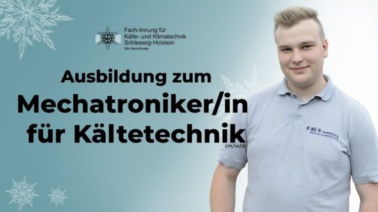 Ausbildung zum Mechatroniker für Kältetechnik (m/w/d) 