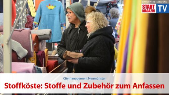 Stoffköste: Bunte Stoffe und Zubehör zum Anfassen