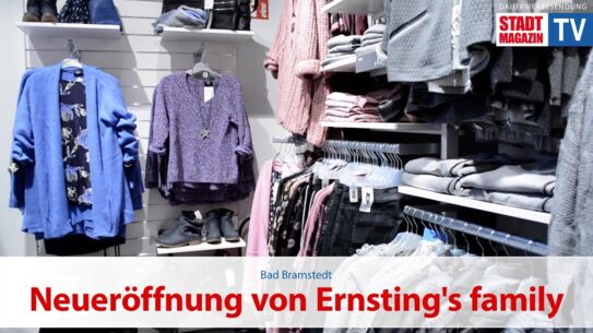 Neueröffnung von Ernsting's family