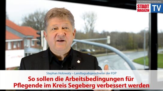 So sollen die Arbeitsbedingungen für Pflegende im Kreis Segeberg verbessert werden