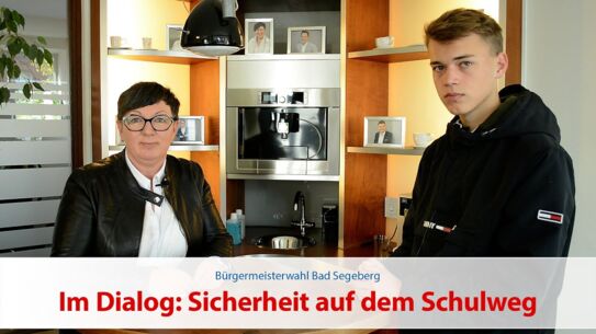 Marlis Stagat: Im Dialog - Sicherheit auf dem Schulweg