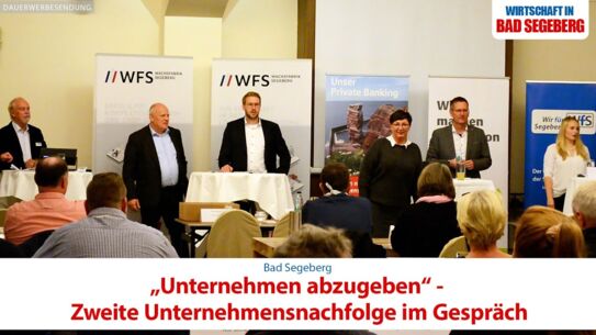 „Unternehmen abzugeben“ – die Zweite Unternehmensnachfolge im Gespräch