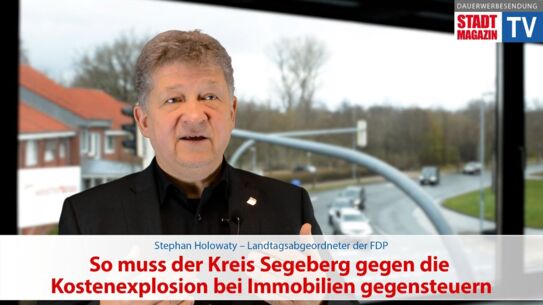 So muss der Kreis Segeberg gegen die Kostenexplosion bei Immobilien gegensteuern