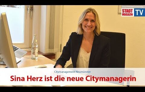 Sina Herz ist die neue Citymanagerin von Neumünster