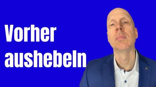 Wie Du den Gesprächspartner vor dem Gespräch aushebelst