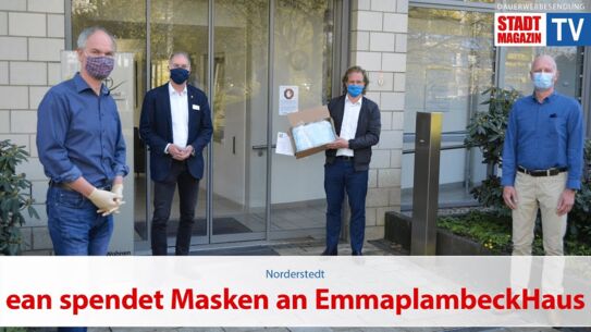 elektro-alster-nord spendet Masken an Emma-Plambeck-Haus