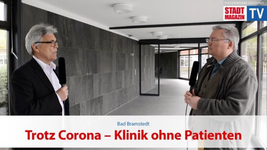 Trotz Corona – Klinik ohne Patienten