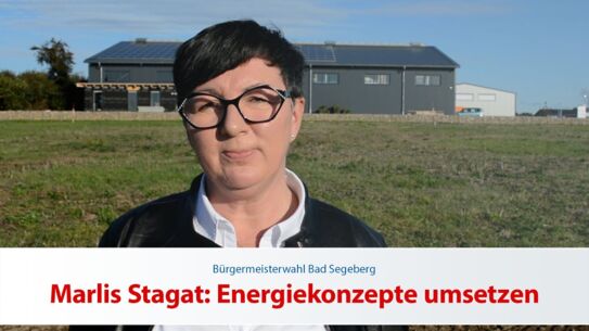 Marlis Stagat: Energiekonzepte umsetzen