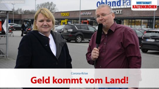 Geld kommt vom Land!