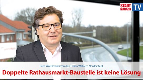 Doppelte Rathausmarkt-Baustelle ist keine Lösung