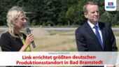 Link errichtet größten deutschen Produktionsstandort in Bad Bramstedt