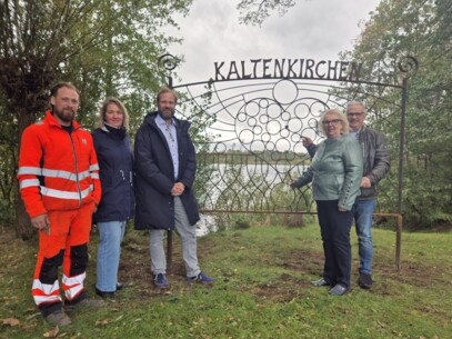 Neuer Liebesschlosszaun für Kaltenkirchen