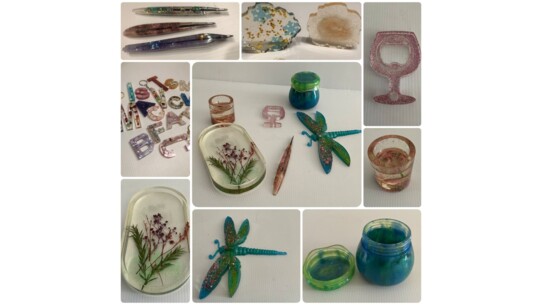 Kostenloser Epoxidharzworkshop für Mädchen
