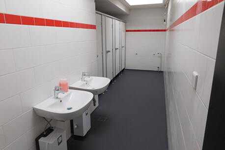 Sanierungsmaßnahmen in der Dietrich-Bonhoeffer-Schule