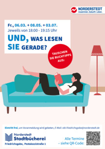 Norderstedter geben Buchtipps