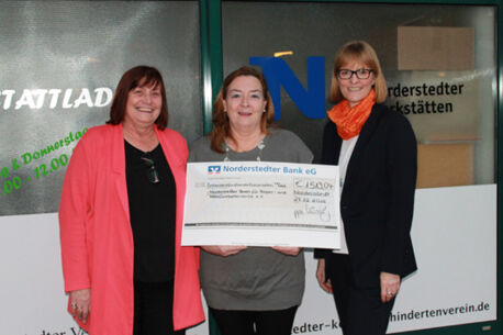 Verein für Körper-und Mehrfachbehinderte erhält Spende