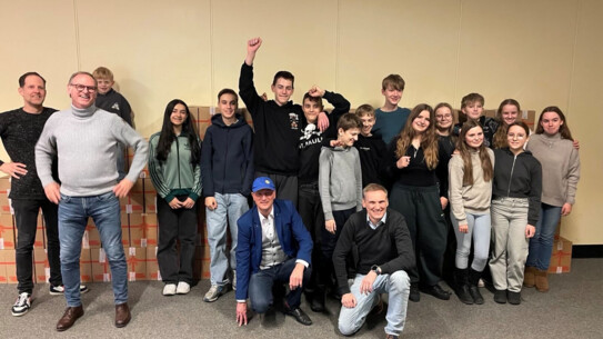 Rotary und Schüler packen gemeinsam Gutes