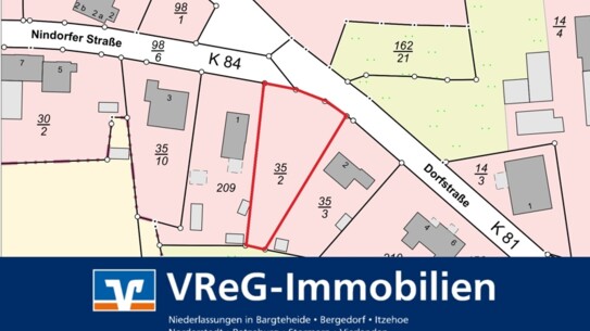 820 m² große Baulücke im §34-er Gebiet - 24594 Heinkenborstel