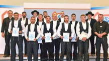 Freisprechung des Dachdeckerhandwerks auf der NordBau