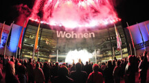 Moonlight-Shopping mit Höhenfeuerwerk