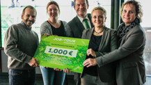 Hochinteressierte Schüler auf der Norderstedter Jobtour