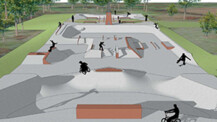Neue Skateranlage an neuem Standort
