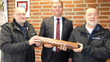 Kupferrolle der alten Feuerwache konnte geborgen werden