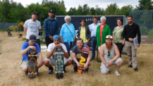 Bau der neuen Skateranlage gestartet