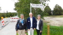 „Pierre-Vignes-Straße“ in Kaltenkirchen feierlich enthüllt