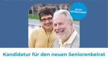 Neuwahl des Seniorenbeirats - Bewerbungen jetzt möglich